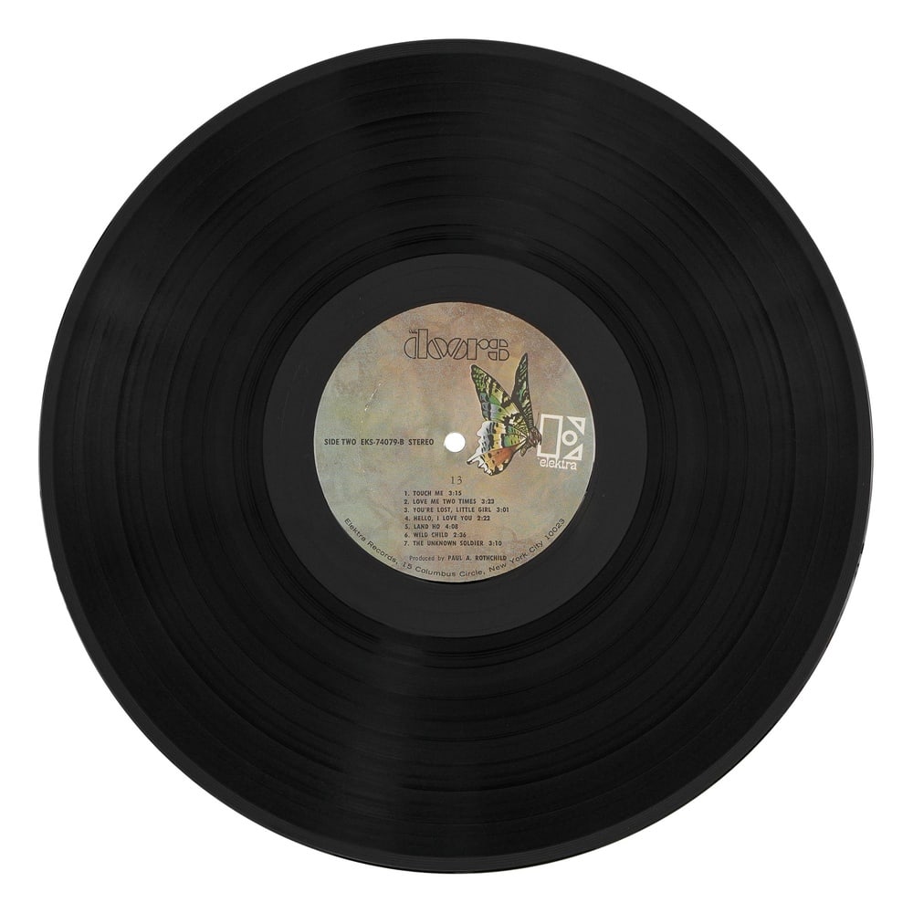THE DOORS FULLY SIGNED "13" LP - 4