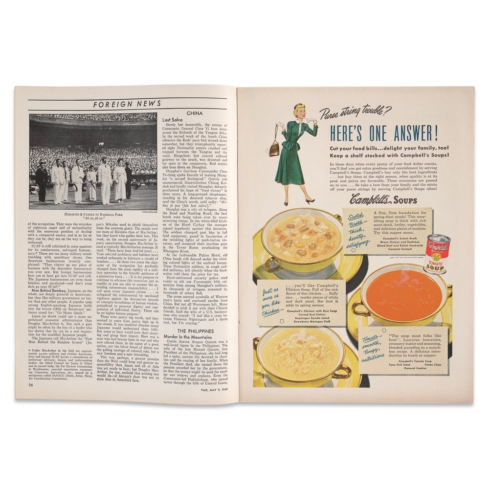 DOUGLAS MACARTHUR SIGNED "TIME" MAGAZINE - 3