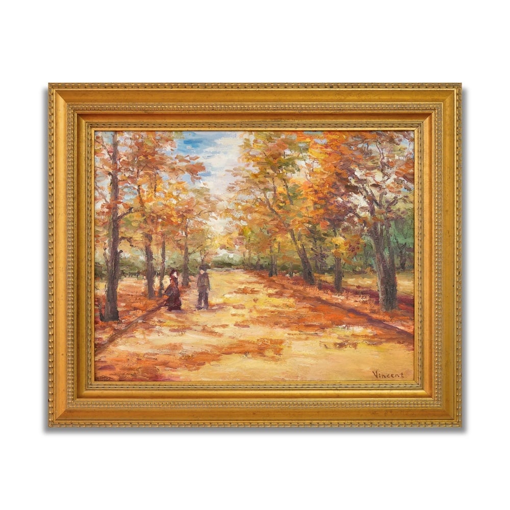 VINCENT VAN GOGH (1853-1890), ATTRIBUTED TO, OIL ON CANVAS: Signed (lower right) Image Dimensions: 21 7/8 x 27 3/4 in (55.5 x 70.5 cm) Framed Dimensions: 29 3/4 x 35 3/8 in (75.5 x 90 cm) This painting comes with COA. Vincent van Gogh stands among the most inf