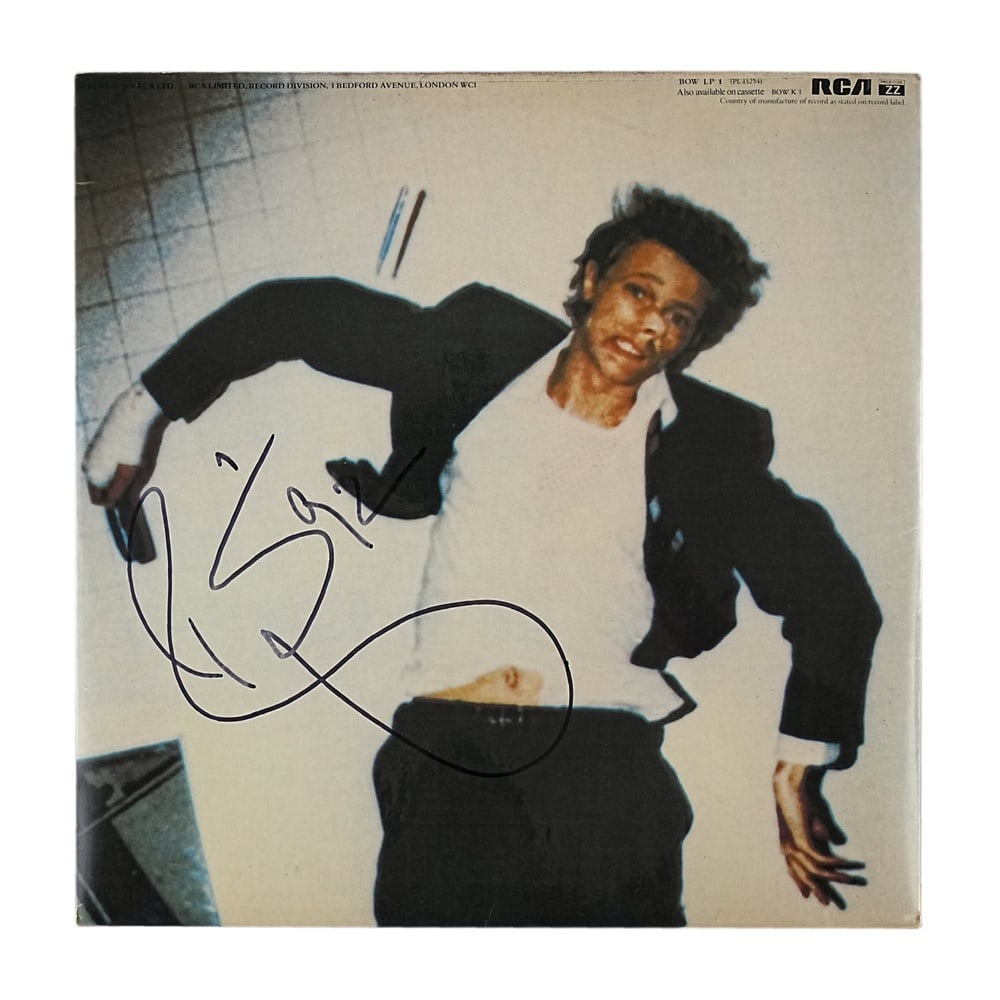 DAVID BOWIE SIGNED "LODGER" LP - 2