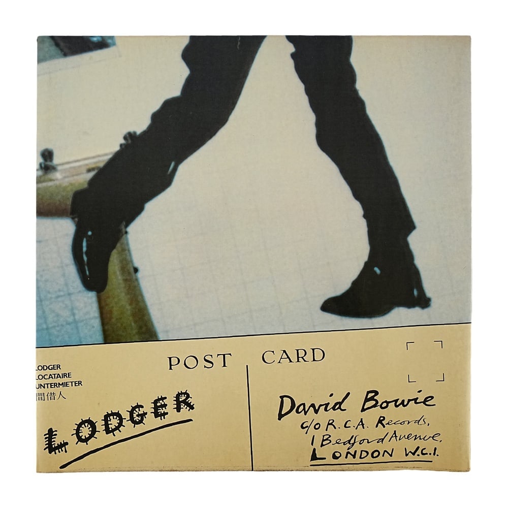 DAVID BOWIE SIGNED "LODGER" LP - 3
