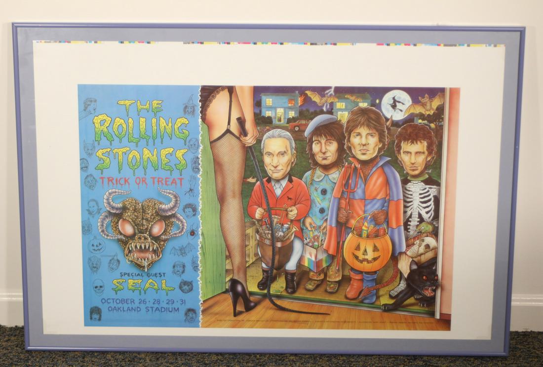 1994 Rolling Stones Halloween Poster (1 of 7)
