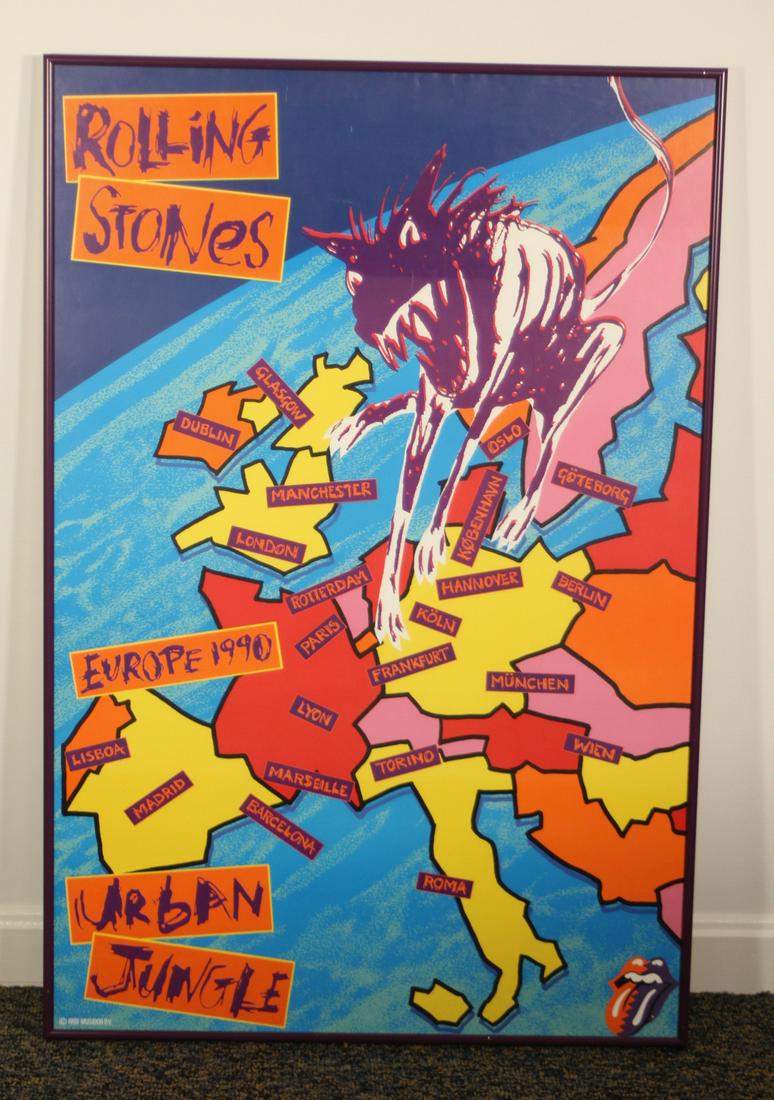 Rolling Stones 1990 Urban Jungle Tour Poster (1 of 6)