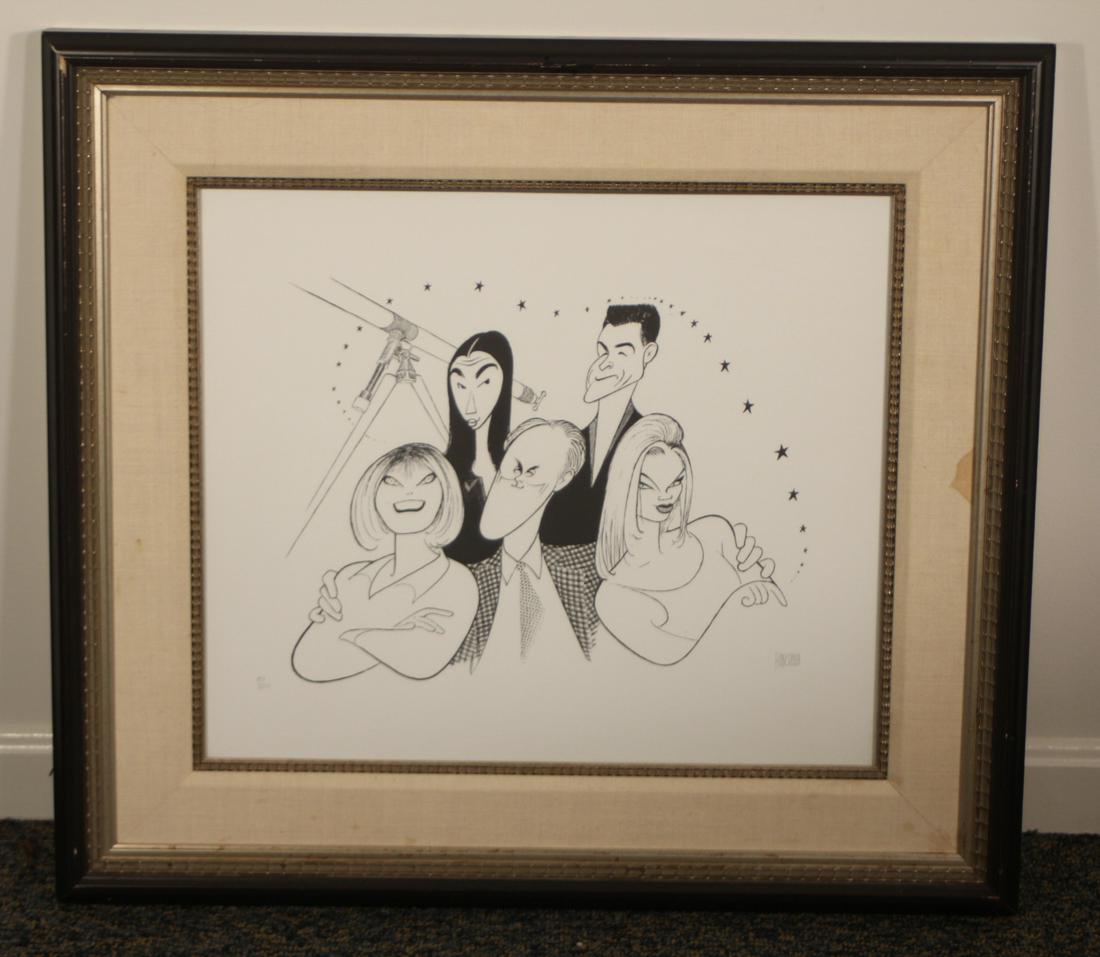 Al Hirschfeld Limited Edition Lithograph (1 of 8)