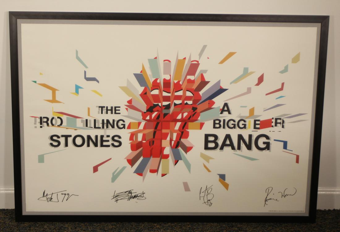 Rolling Stones Poster from Bigger Bang Tour (1 of 11)
