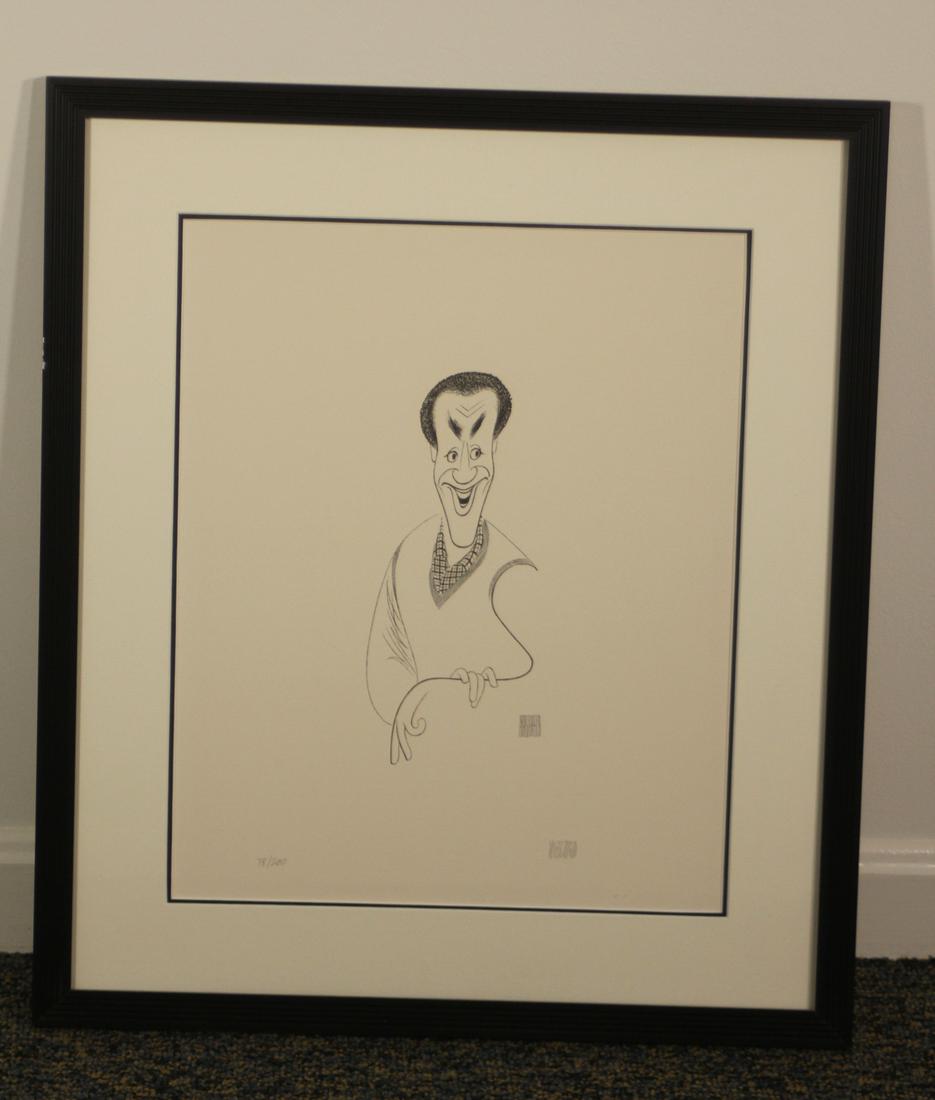 Al Hirschfeld Cosby Limited Edition Lithograph (1 of 8)