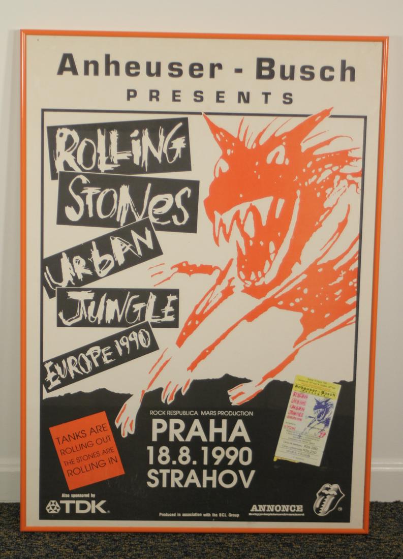 Rolling Stones Urban Jungle Tour Poster (1 of 10)