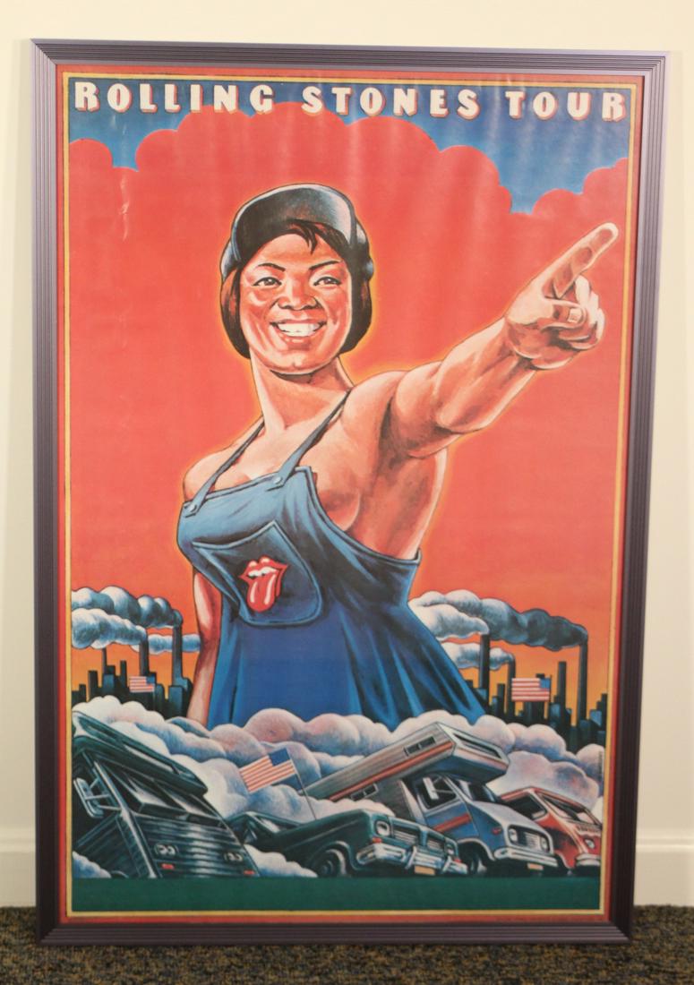 1978 Original Rolling Stones Tour of Us Poster (1 of 7)