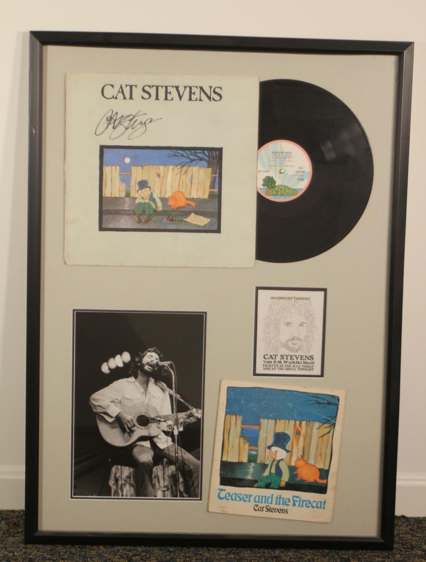 Autographed Album Teaser & the Firecat Cat Stevens (1 of 7)