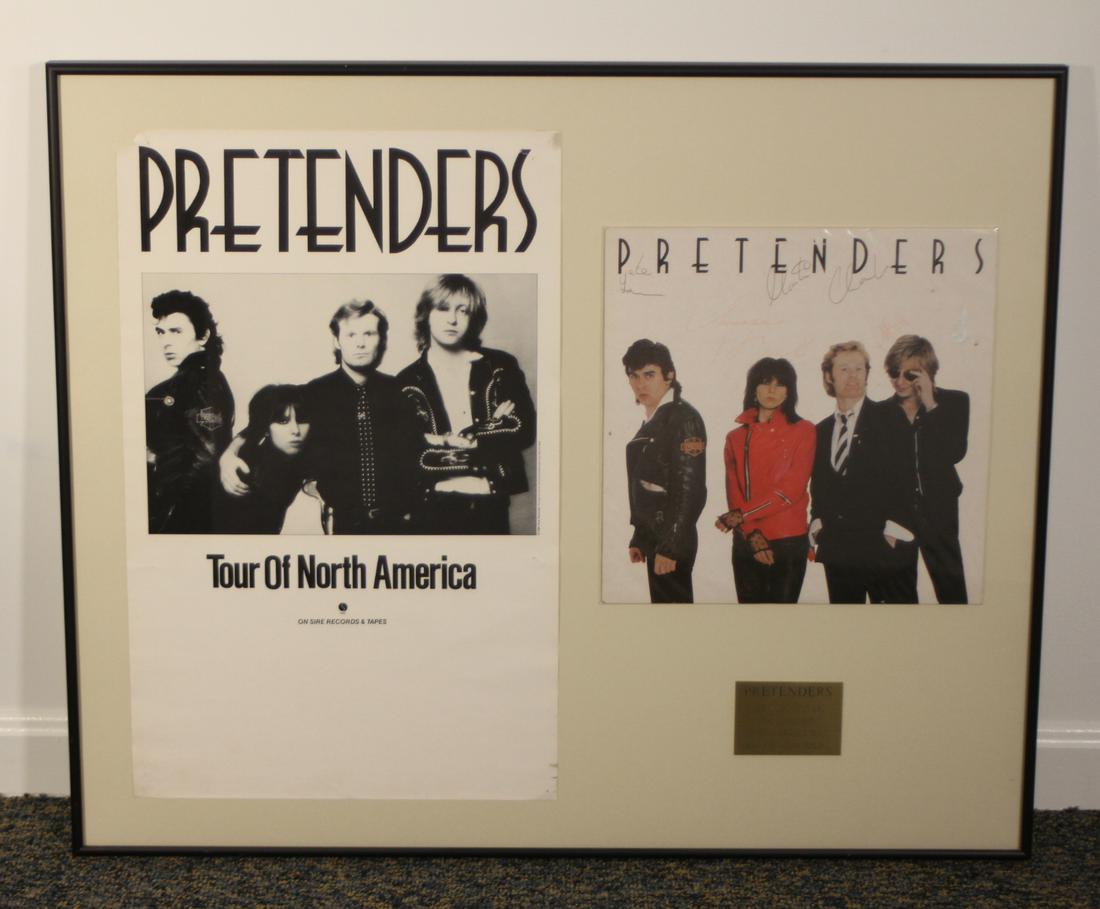 Pretenders Autographed Album Poster (1 of 15)