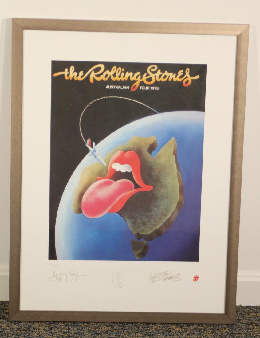 Rolling Stones Australian Tour 1973 Poster (1 of 8)