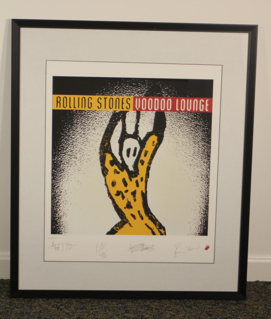 Rolling Stones Album Art Voodoo Lounge Poster (1 of 8)