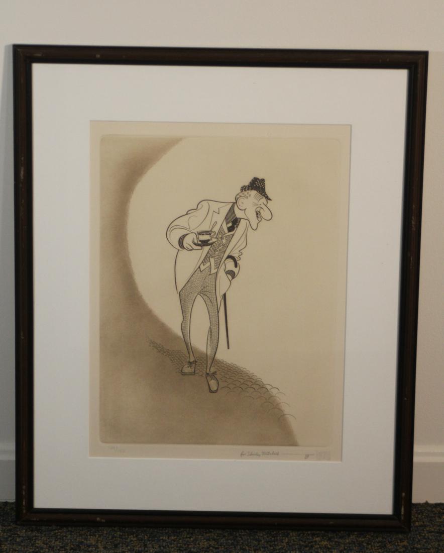 Al Hirschfeld Limited Edition Jimmy Durante (1 of 8)