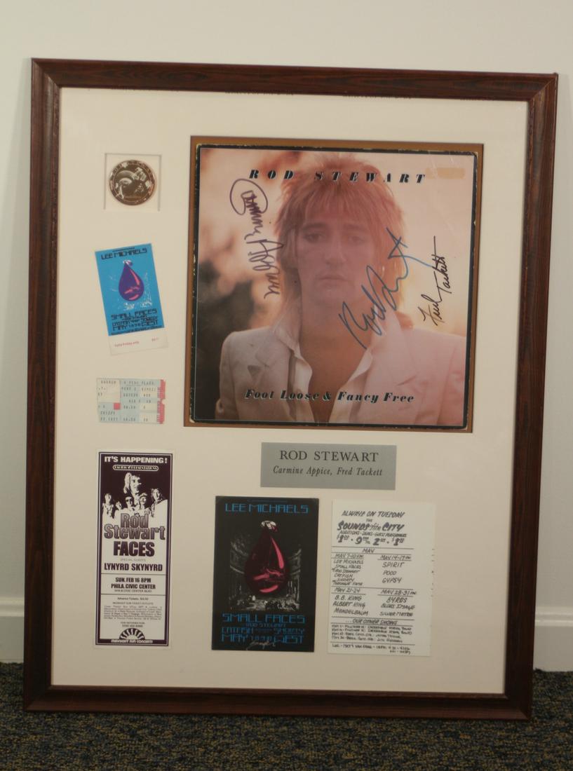Rod Stewart Album + Carmine Appice & Fred Tackett (1 of 15)