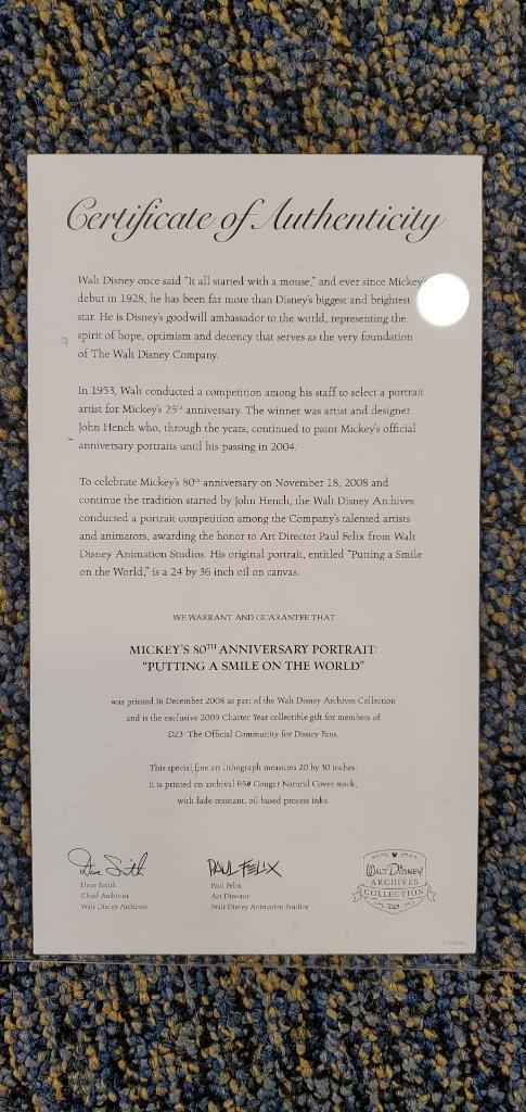 2008 Mickey Mouse Print (1 of 5)