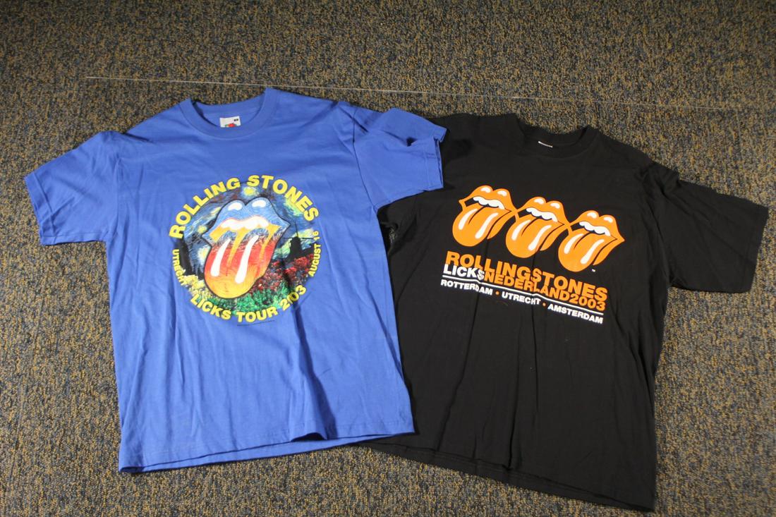 Two 2003 Rolling Stones T-Shirts (1 of 7)