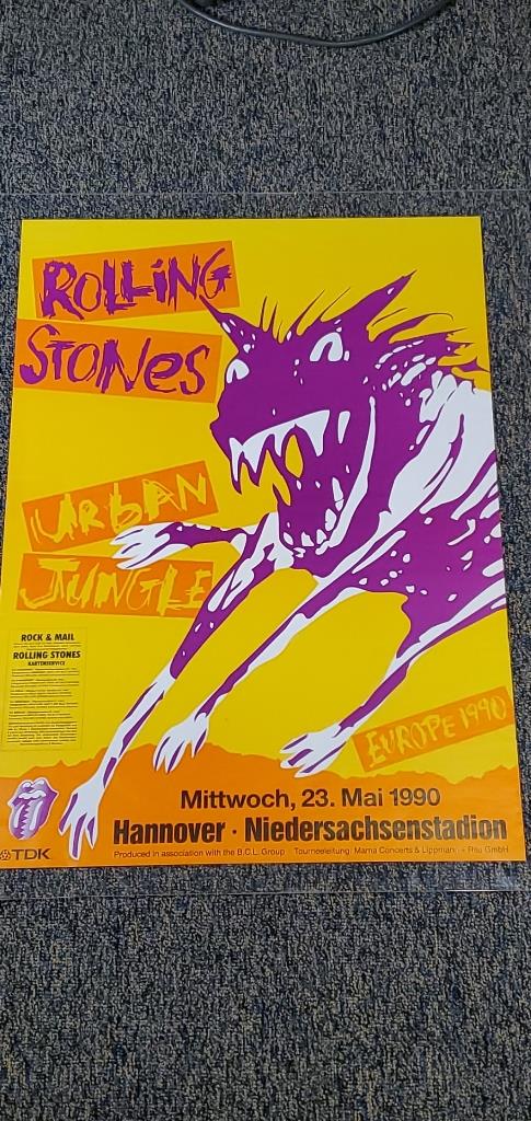 1990 Rolling Stones Poster (1 of 3)