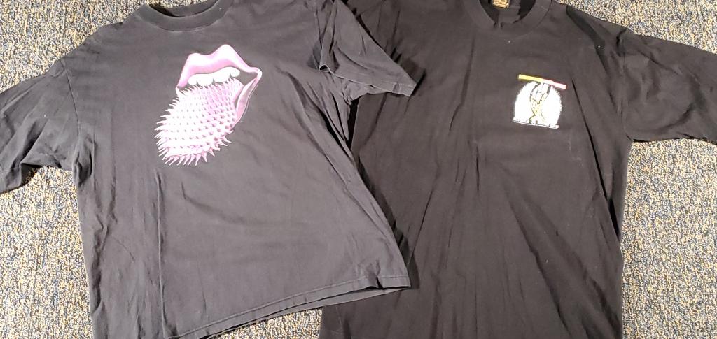 Two 1995 Rolling Stones T-Shirts (1 of 5)