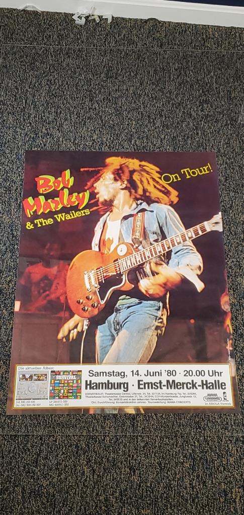 1980 Bob Marley & The Wailers Poster (1 of 3)