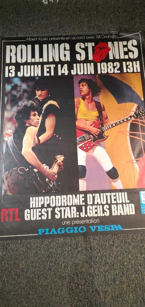 1982 Rolling Stones Poster (1 of 3)