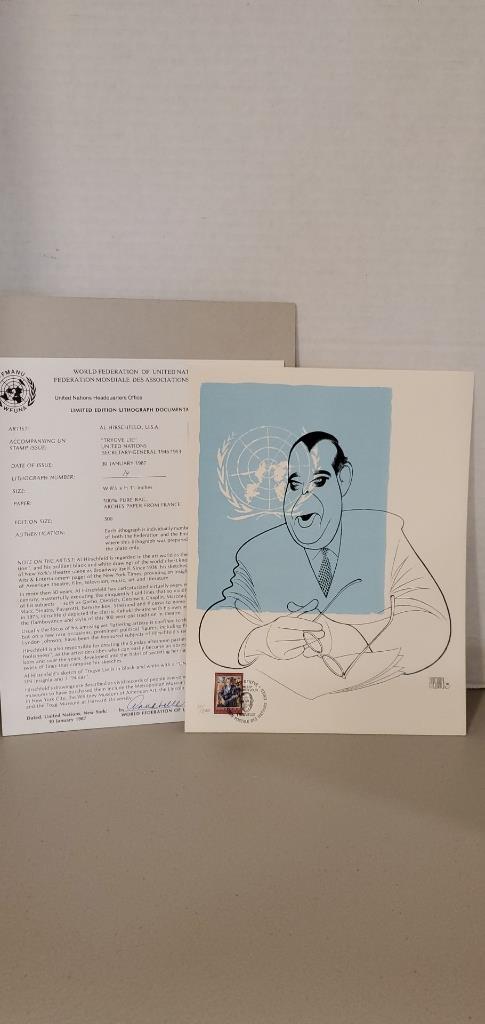 1987 UN Art Graphic Print (1 of 5)