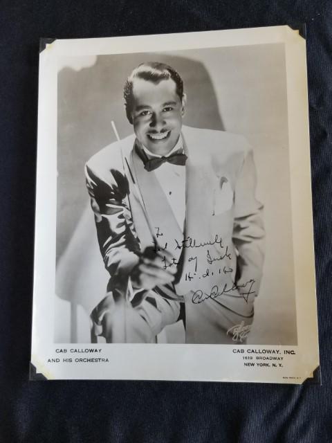 Cab Calloway Signed Photo (1 of 6)