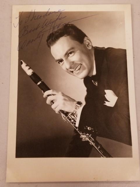 Woody Herman Signature and Photo: Woody Herman Signature and Photo