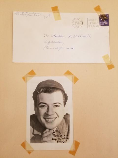 Ezra Stone Signed Photo with Other Signatures (1 of 8)