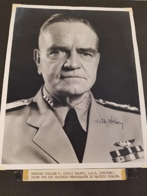 Autopen Autograph Photograph of Adm William Halsey (1 of 4)