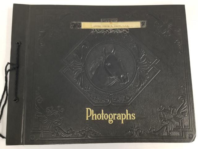 Album of WW2 Era Photos from Adm. Chester Nimitz: Album is 10" x 13"