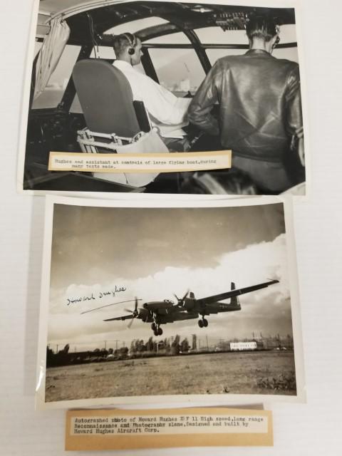 Autographed Photo Of Howard Hughes And More (1 of 12)
