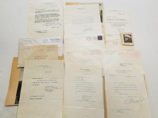6 Signed Washington DC 1943-45 Letters (1 of 20)
