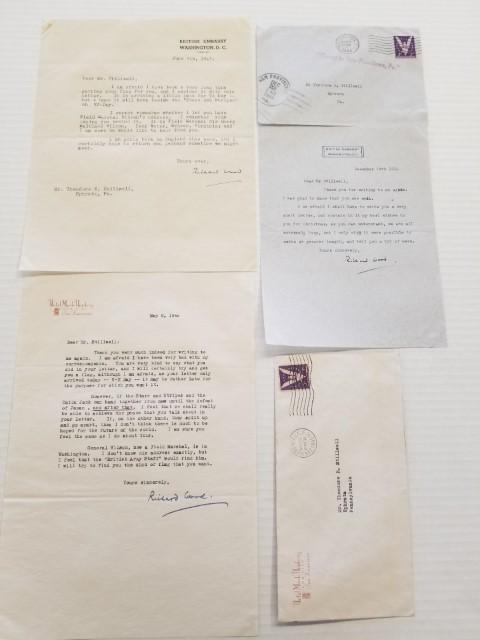 Signed 1944 Letters from Richard Wood (1 of 12)
