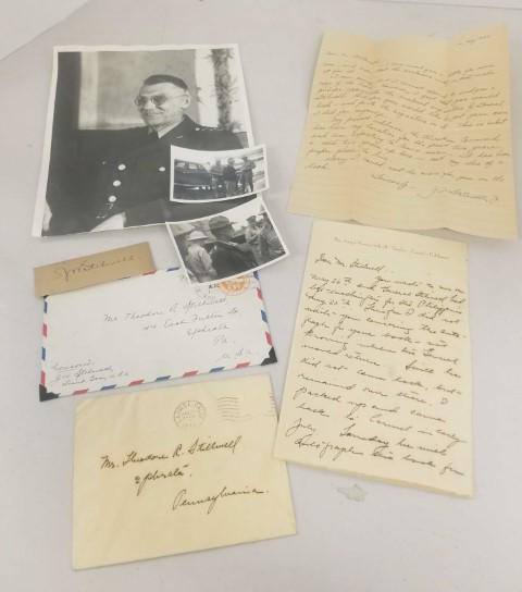 Autograph of Lt. Gen. Joseph W. Stilwell and More (1 of 12)