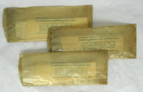 3 Vintage Nos Packs Arrow Deluxe Soft Collars