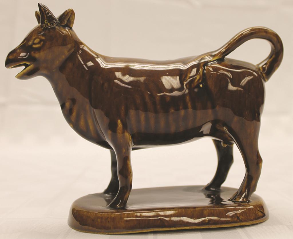 Bennington Cow Creamer 7" L Condition: Good (1 of 1)