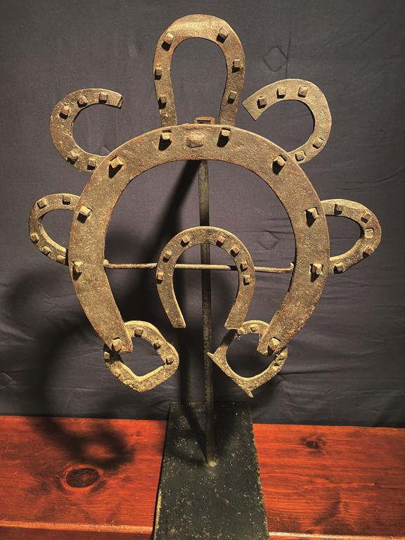 Hand Wrought Iron Blacksmith's Trade Sign On Custom (1 of 1)