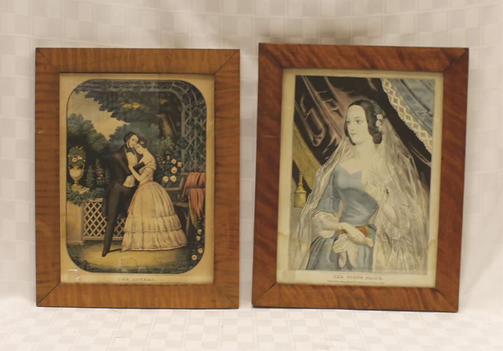 Pair of Mid 19th Century Prints "The Bride" published (1 of 1)