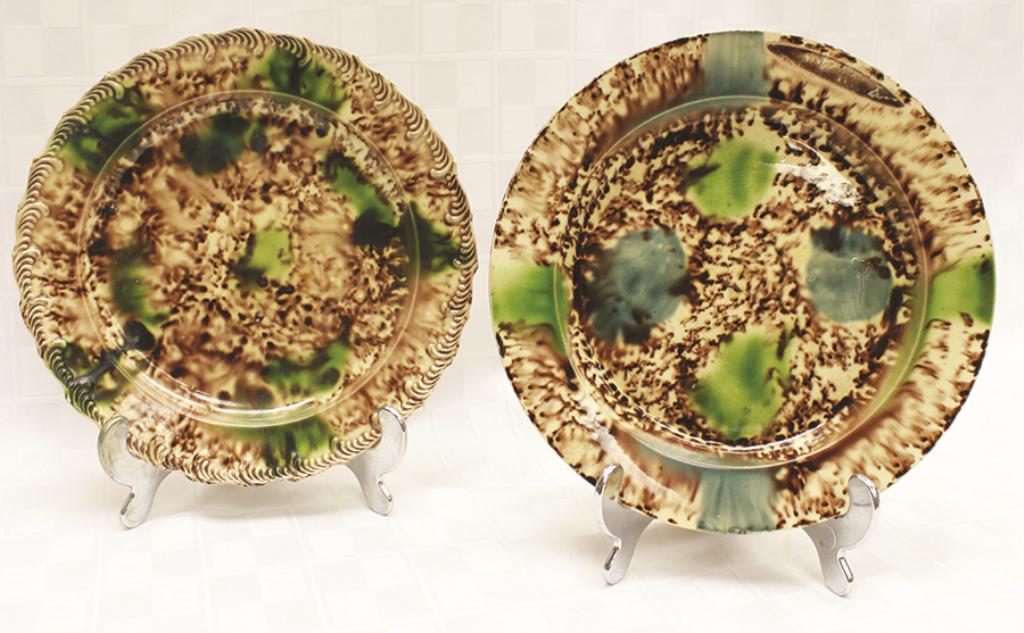 Two Whieldon Plates each 9.5" Dia. Condition: Both good (1 of 1)