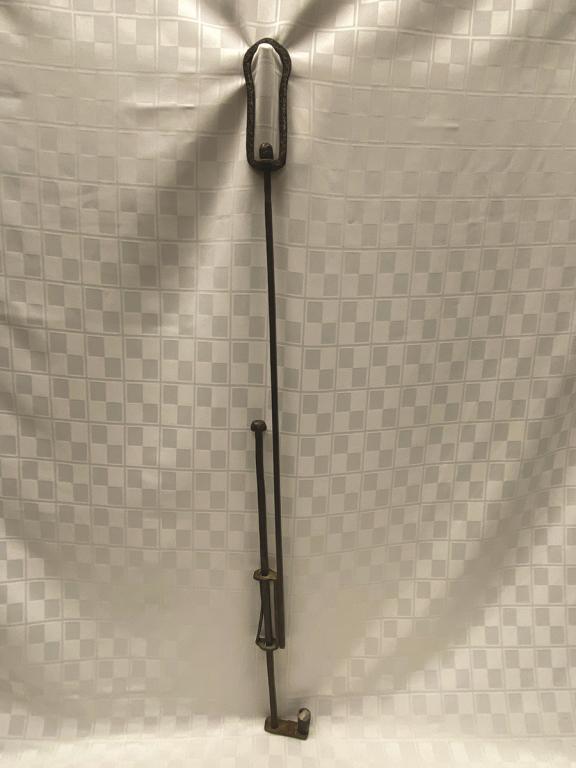 Straight Wrought Iron Loom Light Candle Device Smallest (1 of 1)