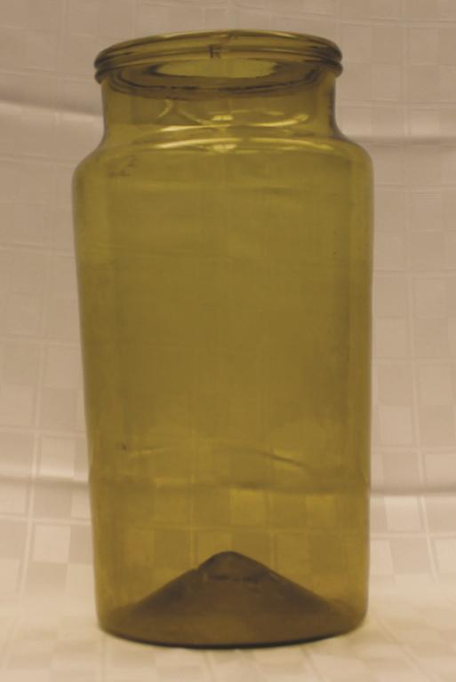 Apothecary Jar 12.75" H x 6" W Condition: Good: Condition: Good