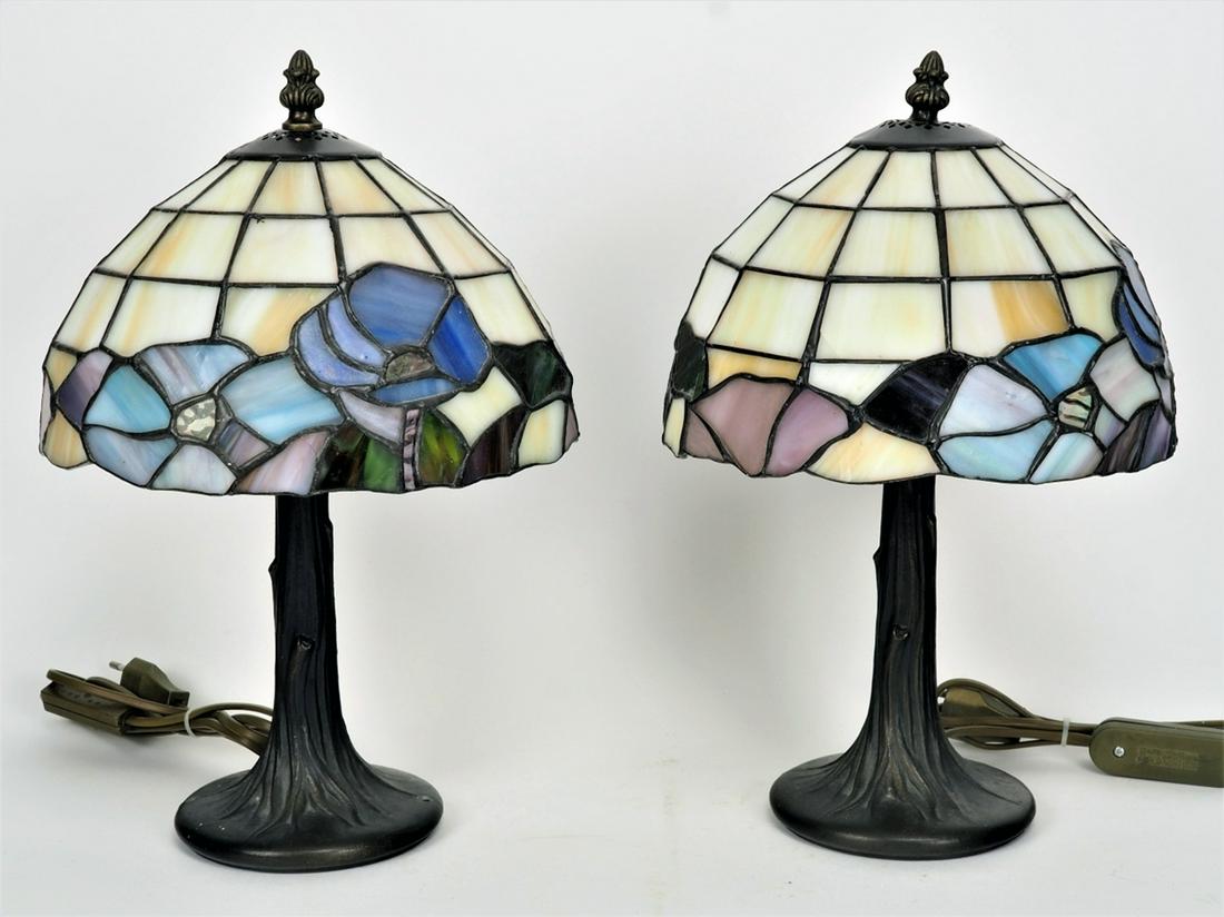 Pair of table lamps, Tiffany style (1 of 2)