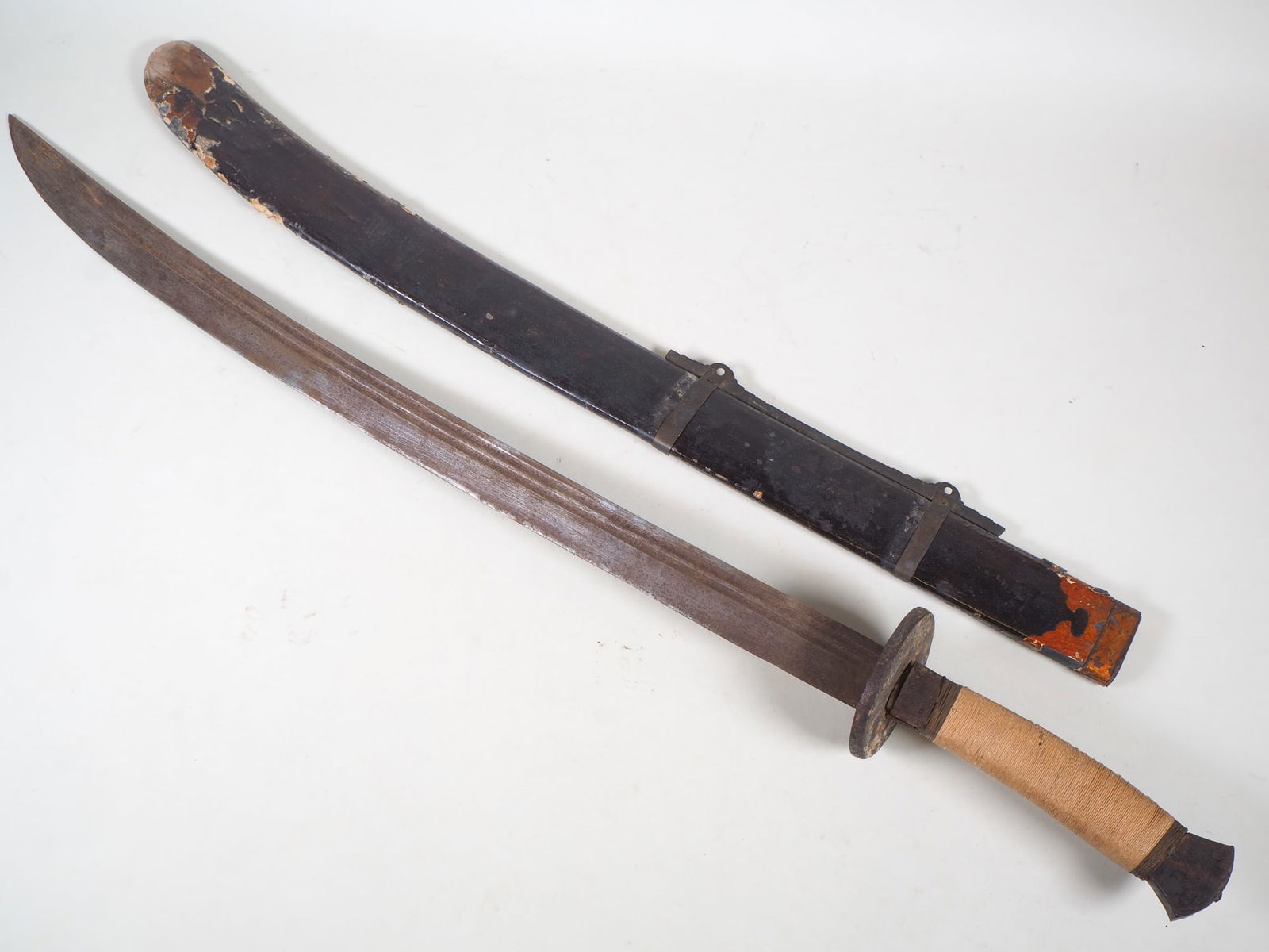 Boxer Rebellion China 1900 Loot sword from the estate of an officer of the 6th East Asian Infantry: Boxer Rebellion China 1900 Loot sword from the estate of an officer of the 6th East Asian Infantry Regiment Sword of a Chinese Boxer revolutionary, brought back as a loot weapon from the estate of an