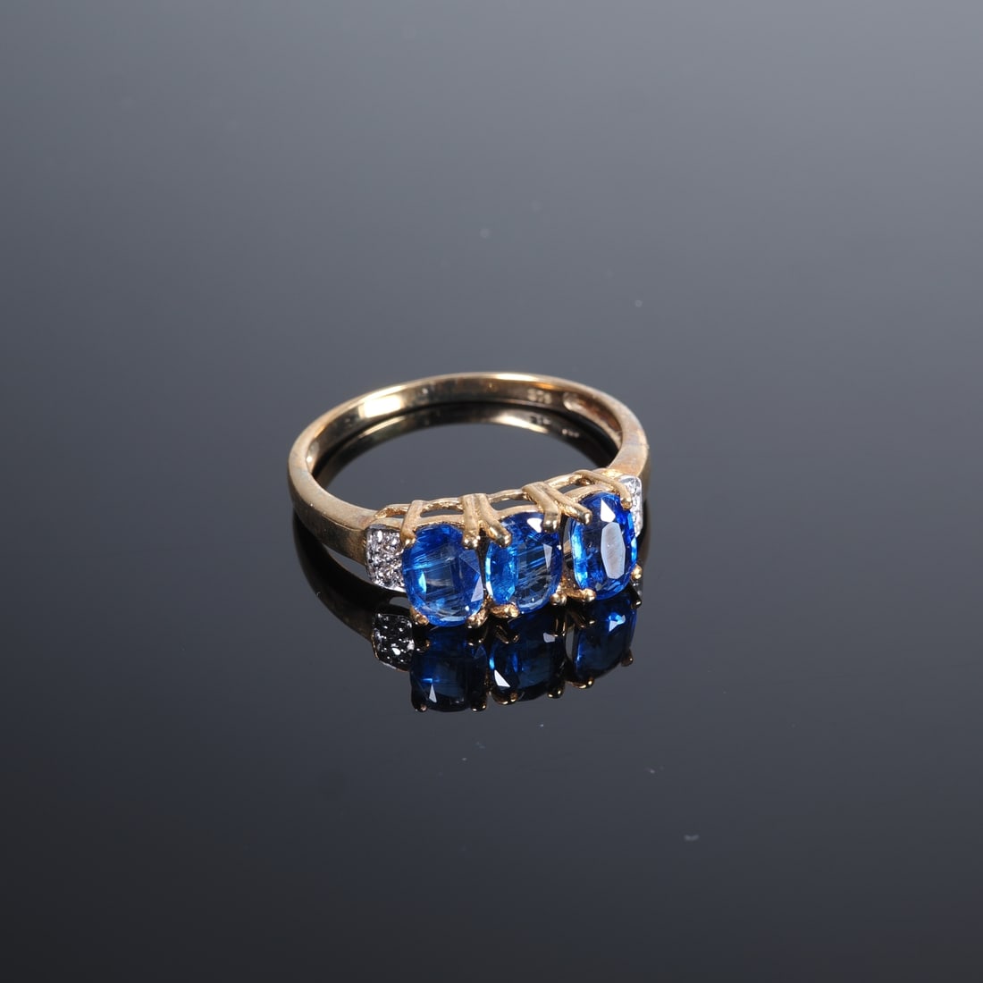 Kyanite Gold Ring (1 of 1)