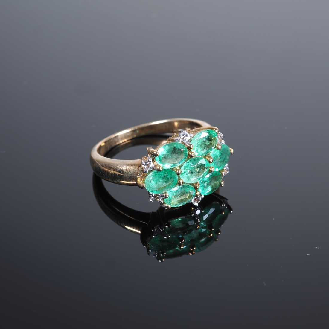 Socoto Emerald Gold Ring (1 of 2)