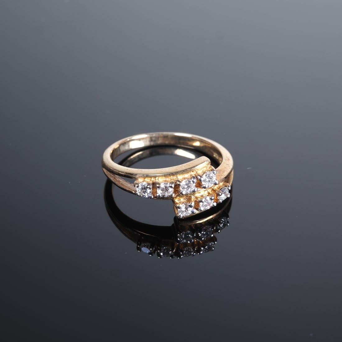 IF Brilliant cut Diamon Gold Ring (1 of 1)