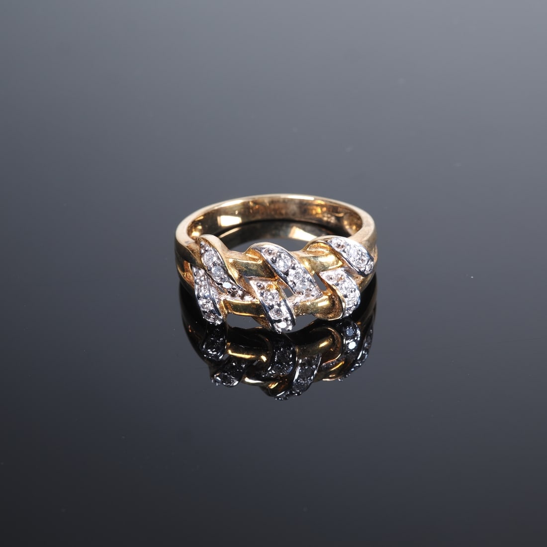 SI Brilliant Gold Ring (1 of 1)