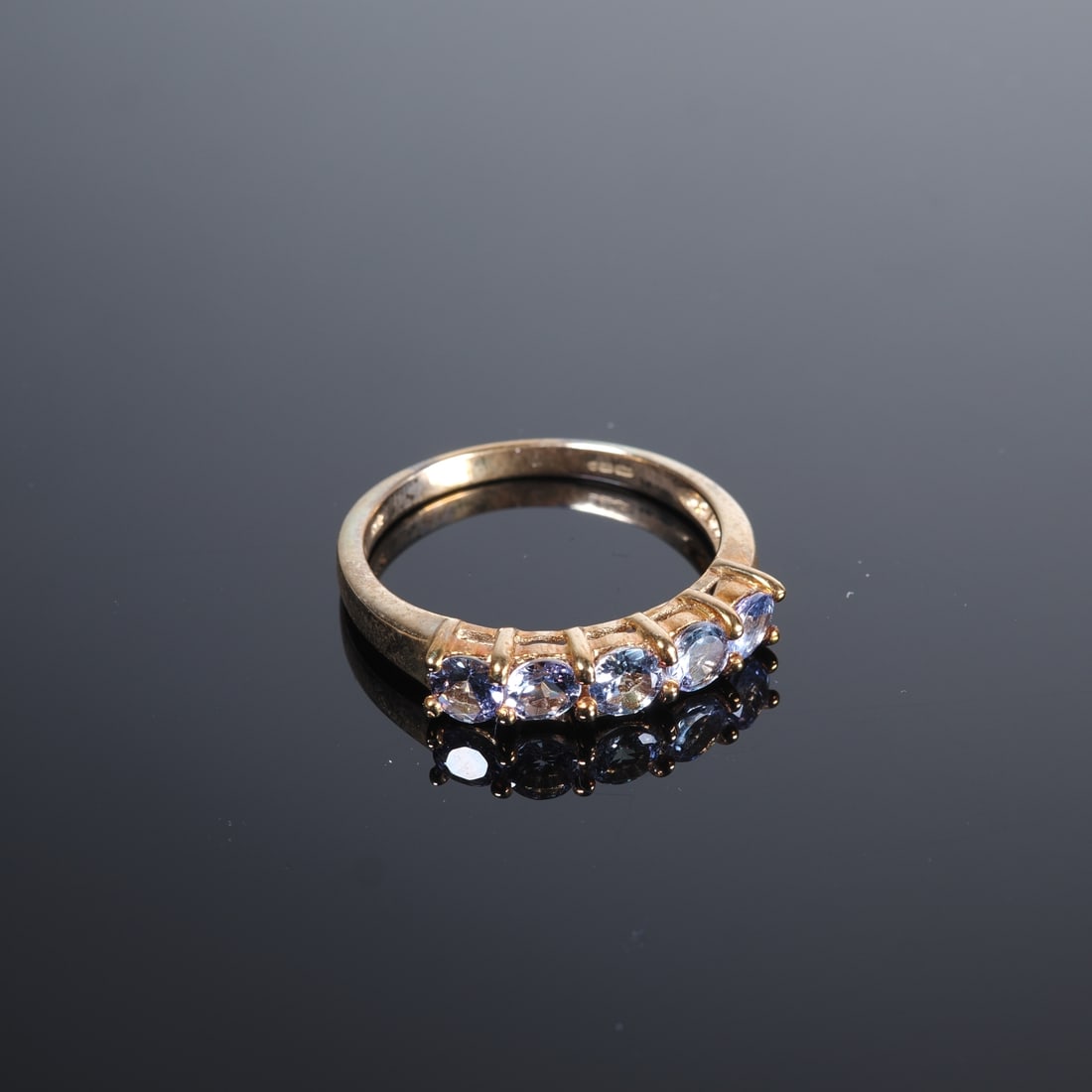 Fancy Tanzanite Gold Ring (1 of 1)