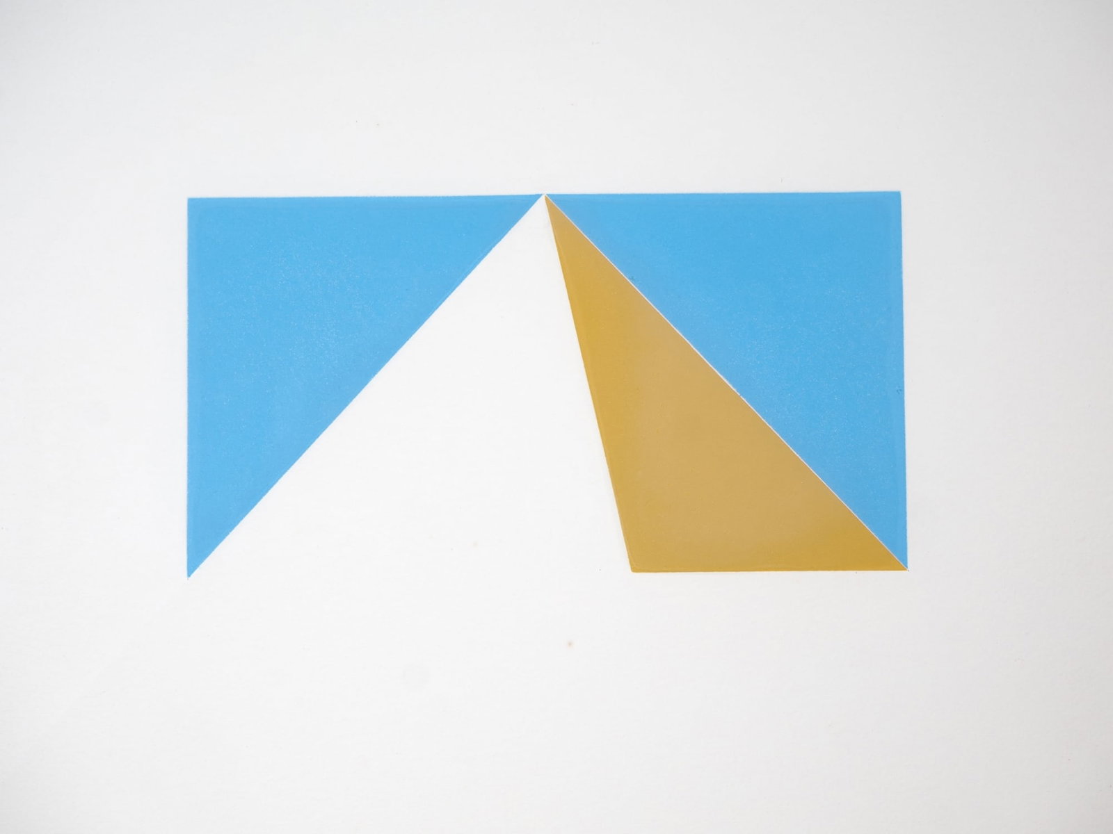 Max Bill (1908, Winterthur - 1994, Berlin) - Die Spitze der Pyramide (The Top of the Pyramid), 1981 (1 of 2)