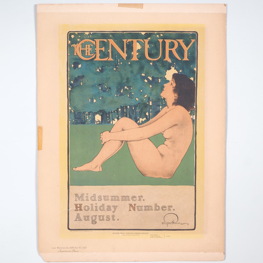 Maxfield Parrish (1870-1966) The Century / Midsummer Holiday Number. 1897. maitres de l'Affiche PL. (1 of 6)